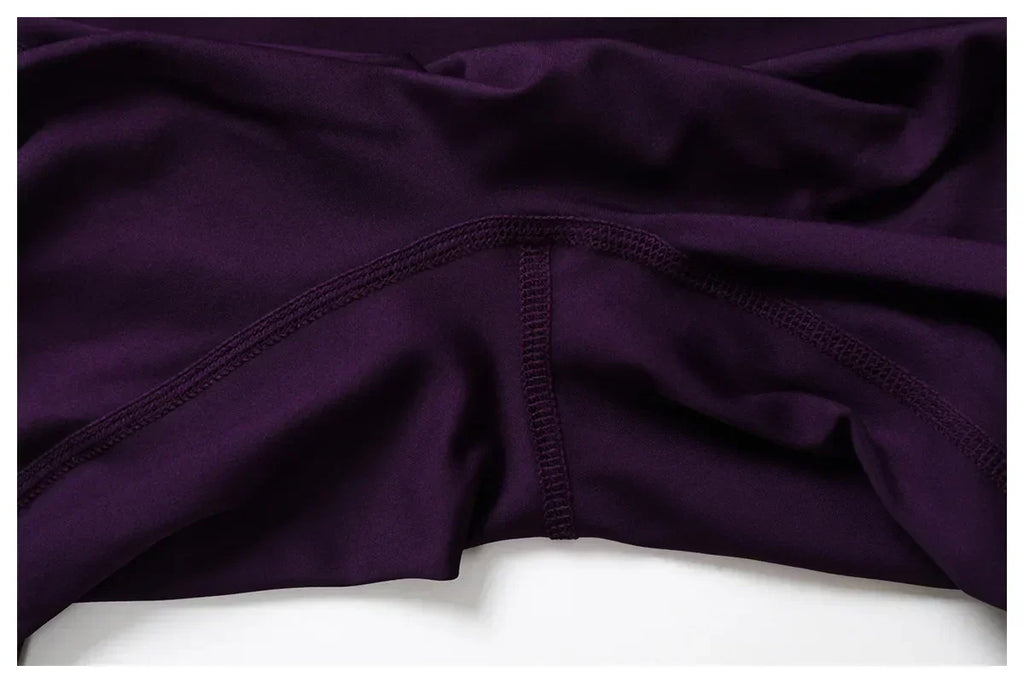 High-Waist Flare Leggings - Tummy-Control Wide-Leg Yoga Pants