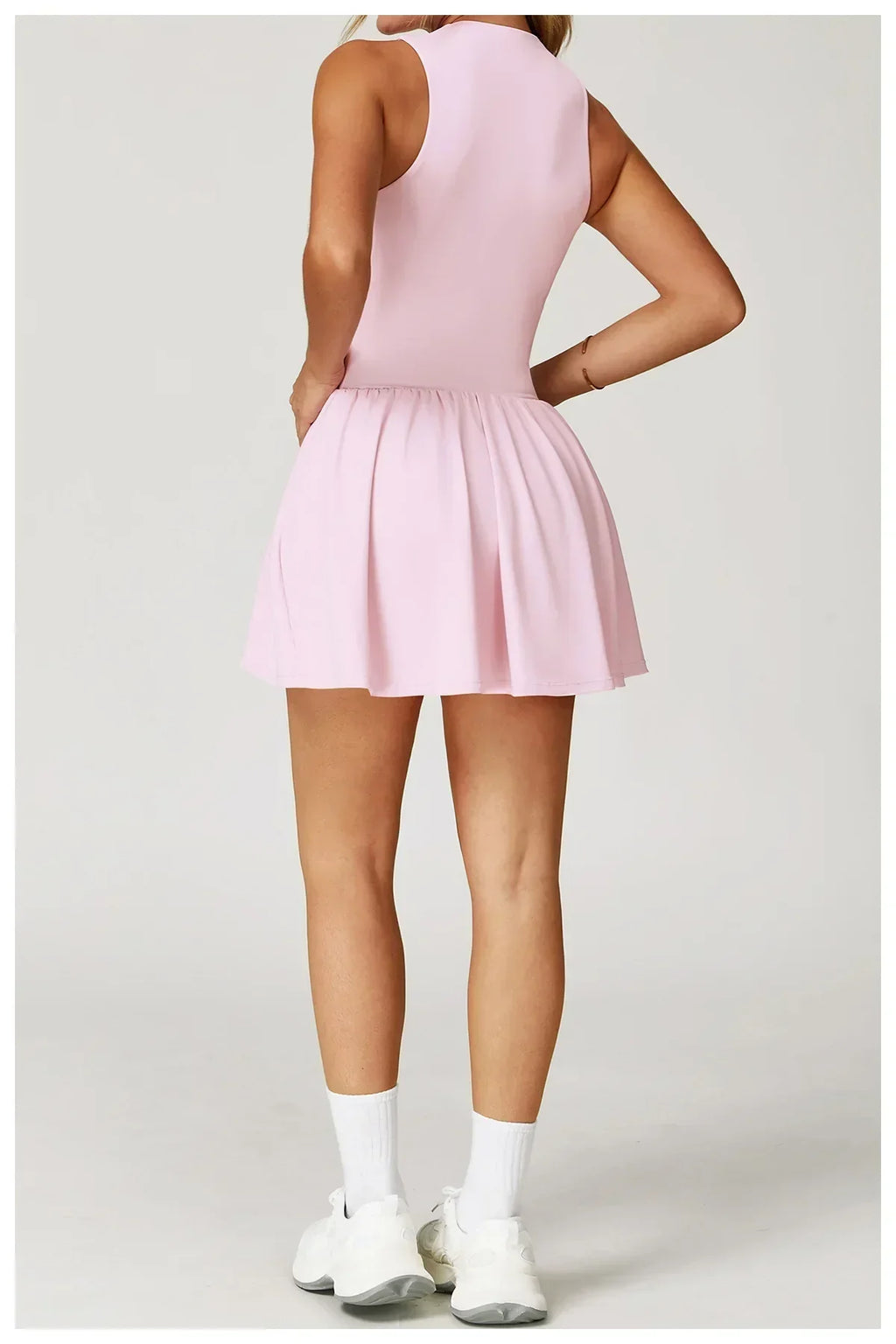 One-Piece Short Romper - Women's Yoga & Gym Jumpsuit