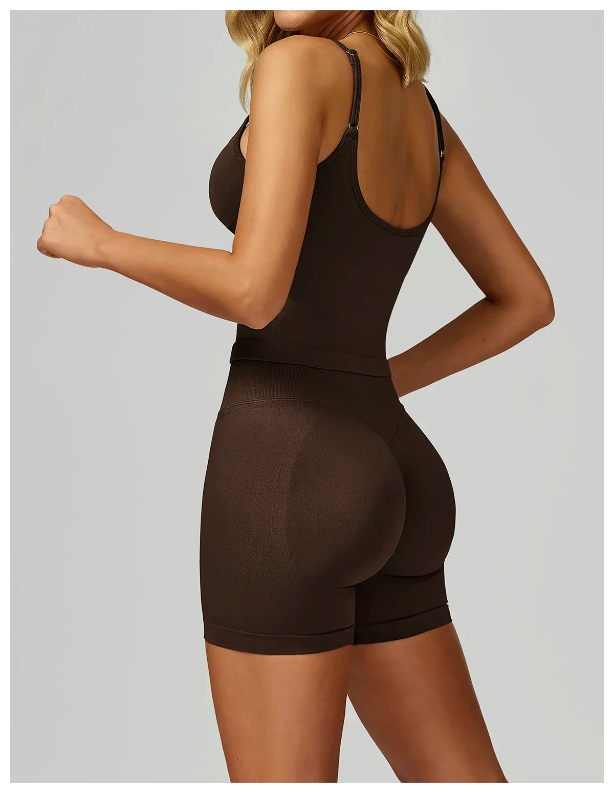 Seamless Padded Fitness Vest - Shockproof Pilates Bra