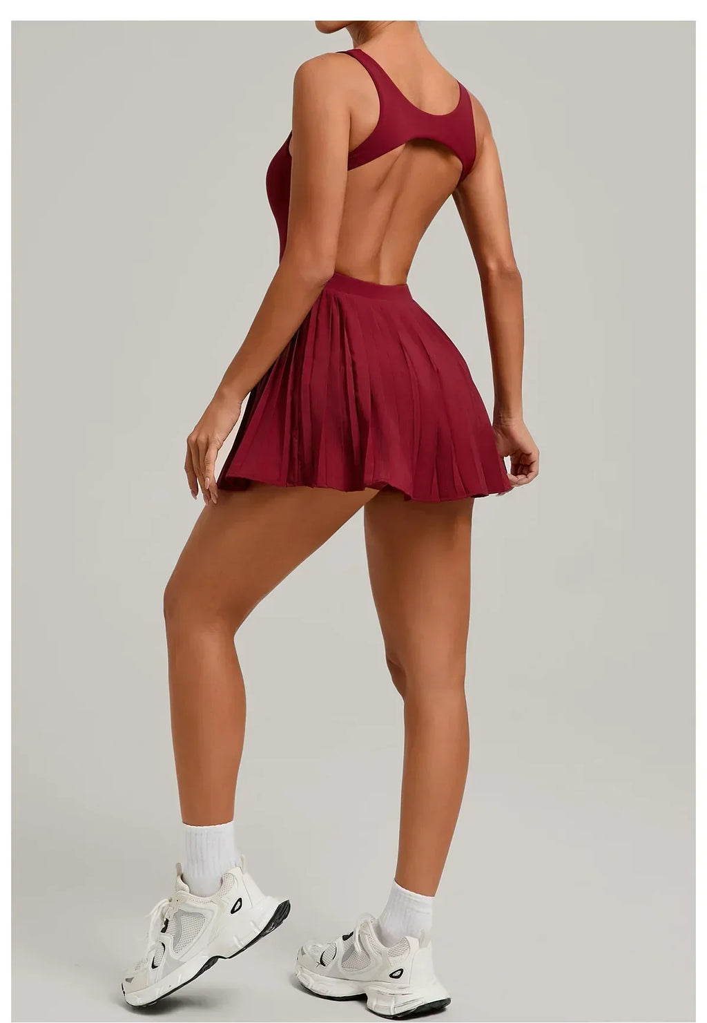 Quick-Dry Yoga Romper - Women's Push-Up Fitness Jumpsuit