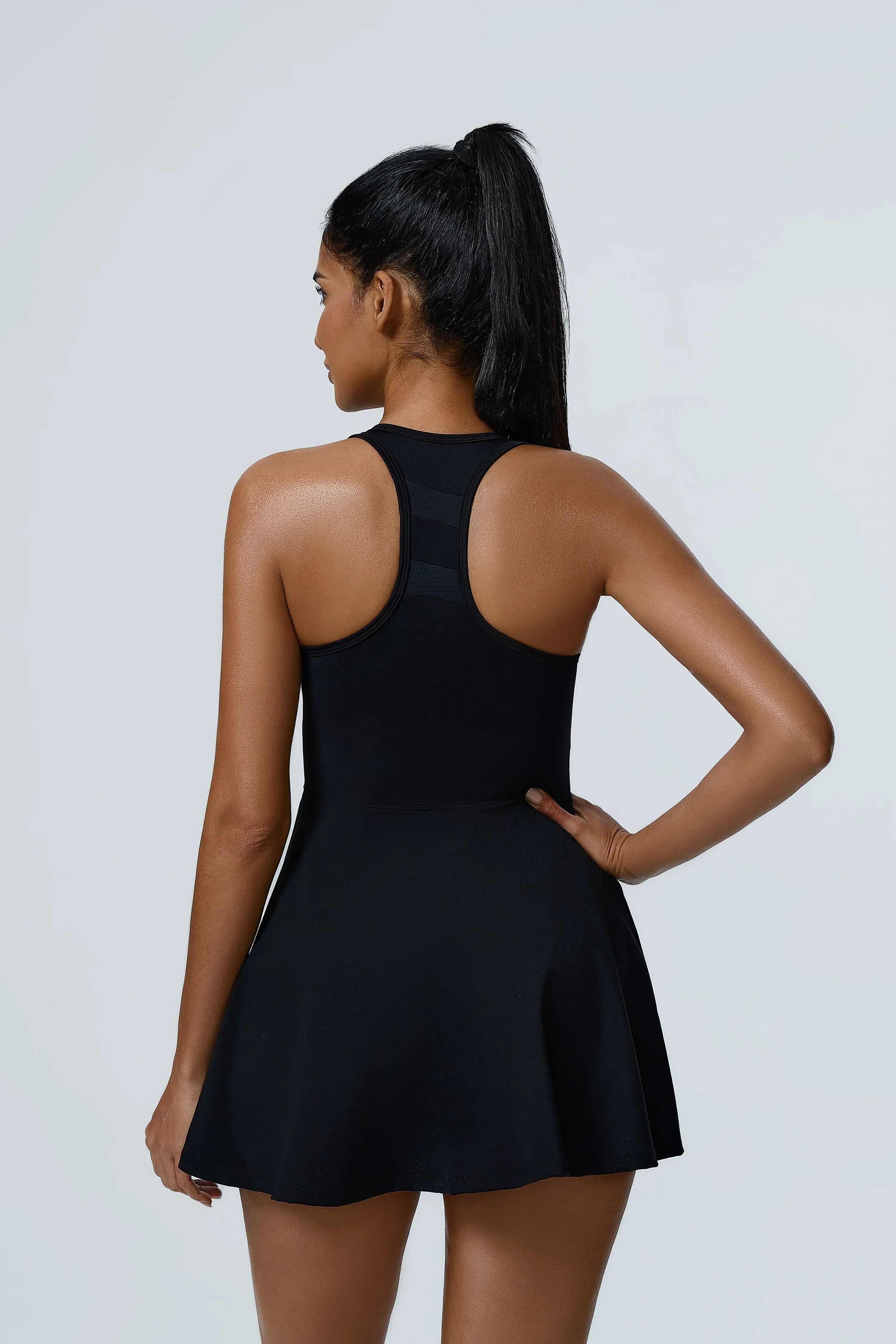 Breathable Push-Up Romper - Women's Yoga & Gym Bodysuit