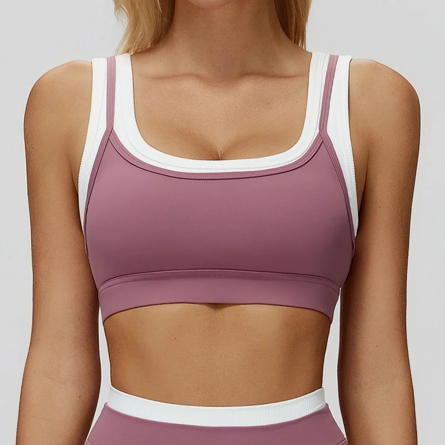 Shockproof Push-Up Sports Bra - Breathable Running Vest