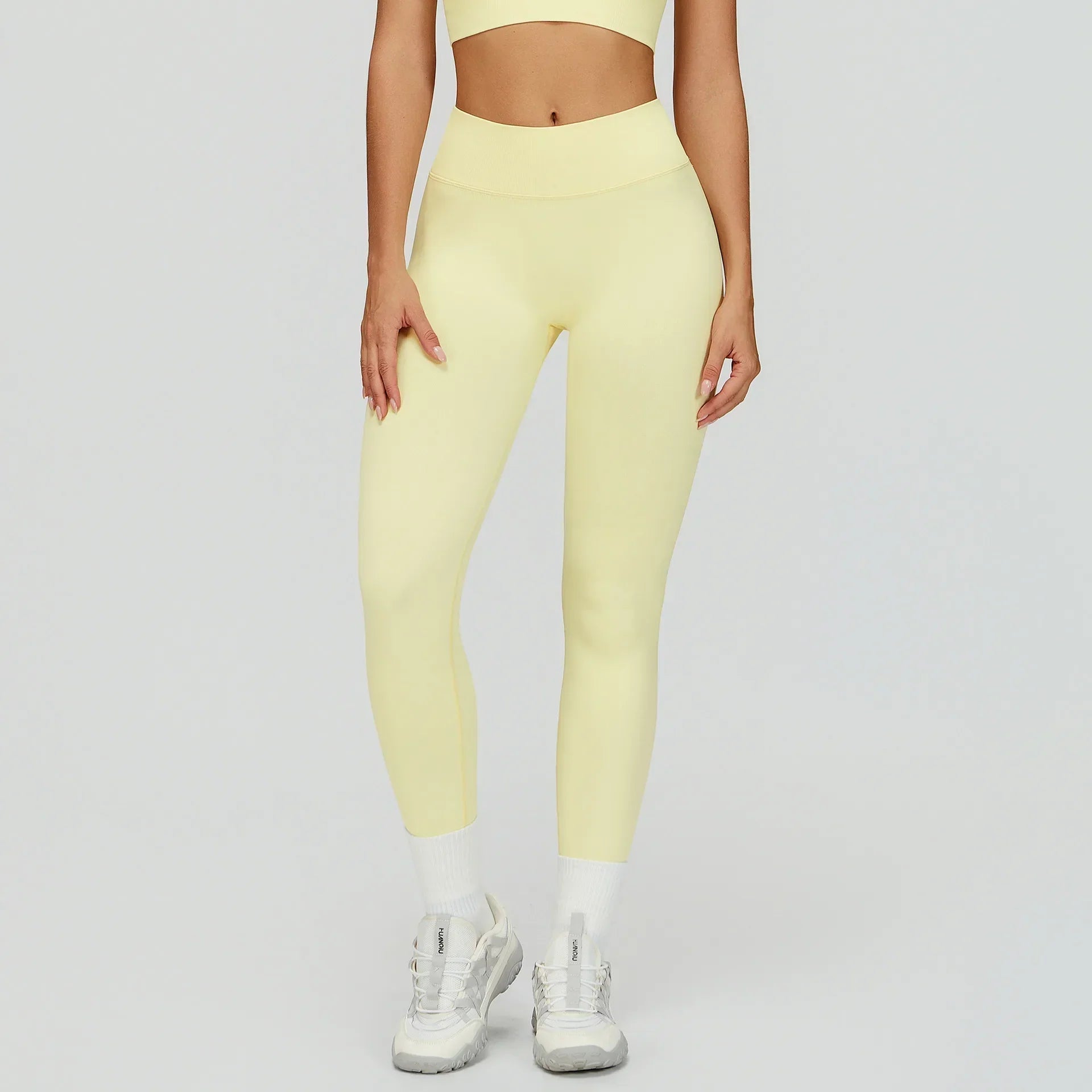Seamless Butt-Lifting Leggings - High-Waist Stretch Yoga Pants