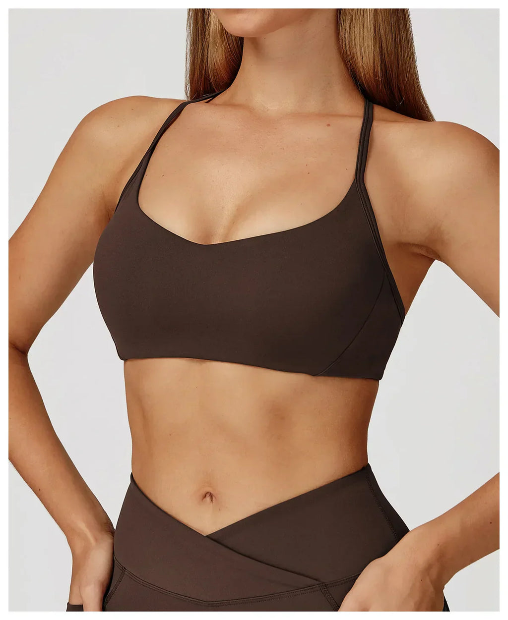 Padded Push-Up Sports Bra - Women's Running Vest