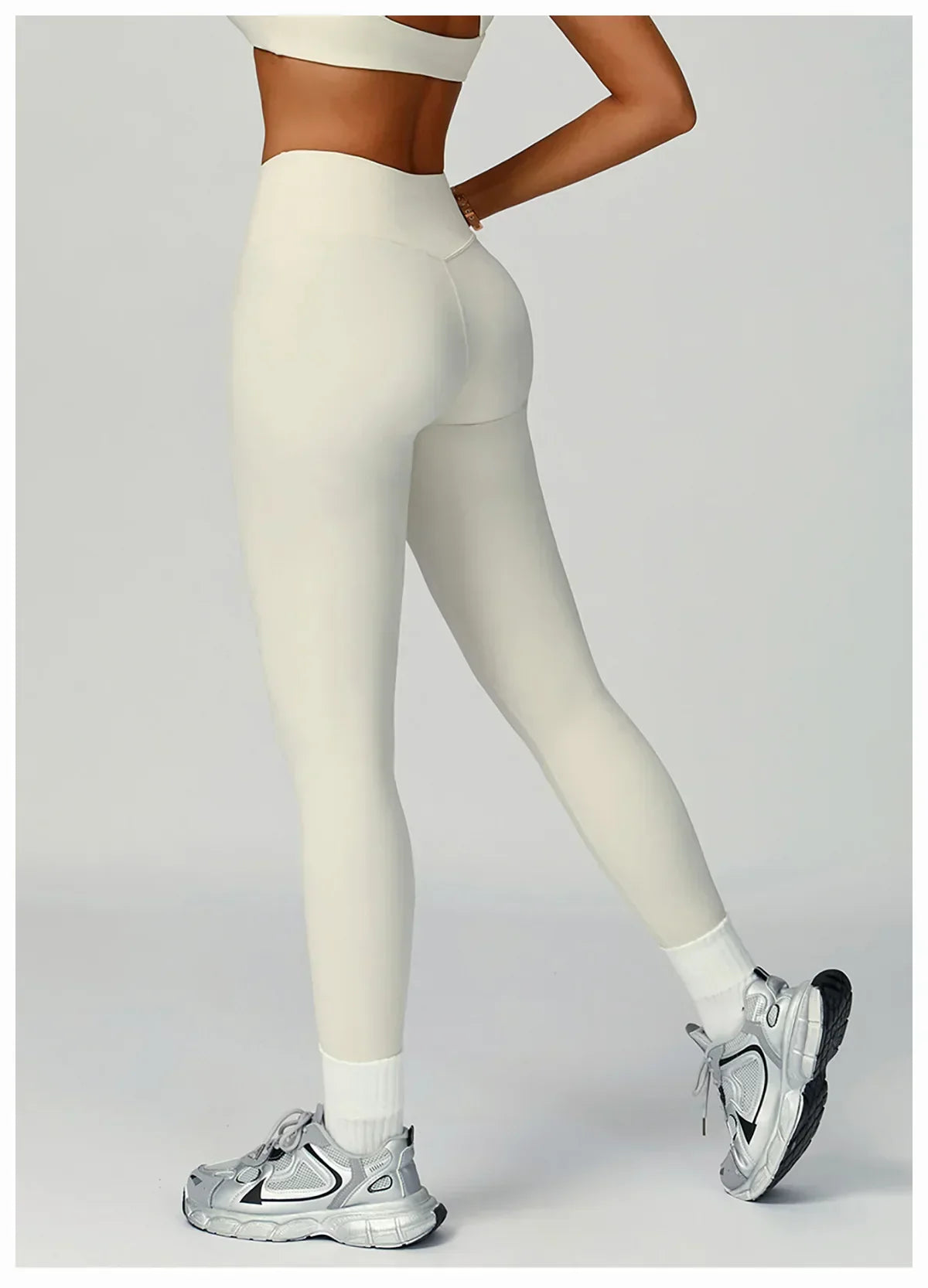 Seamless Stretch Leggings - High-Waist Butt-Lifting Yoga Pants
