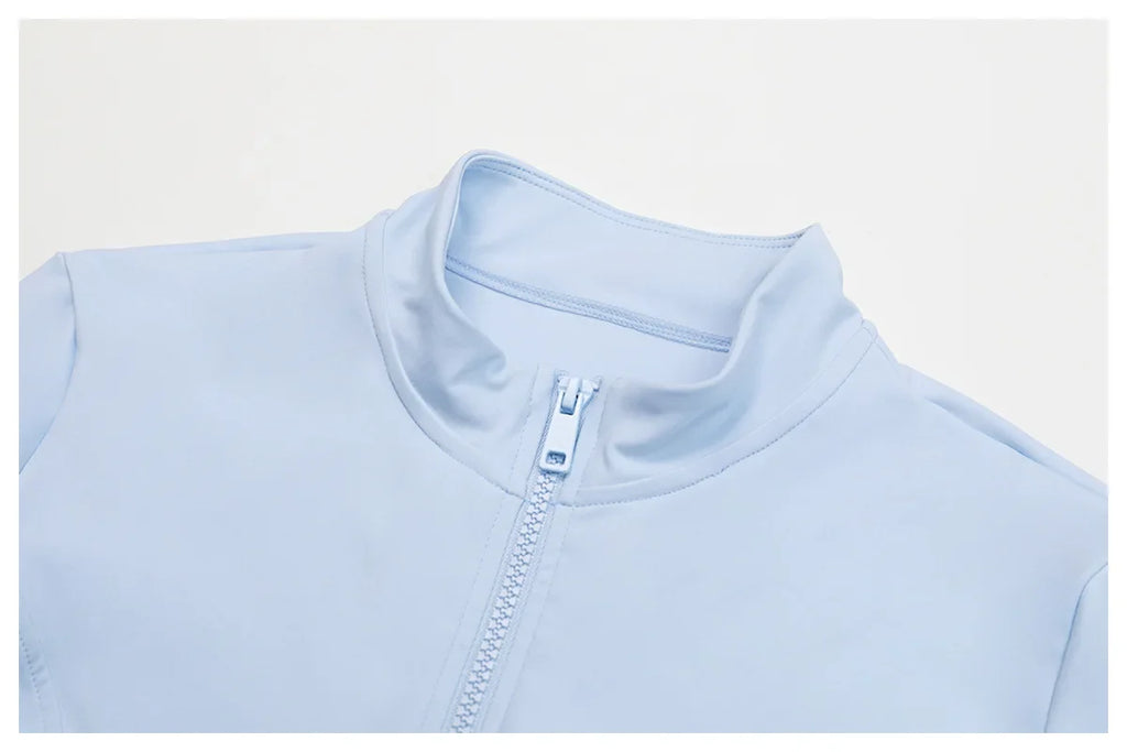 2/3-Piece Yoga Set - Jacket, Bra & Shorts Tracksuit
