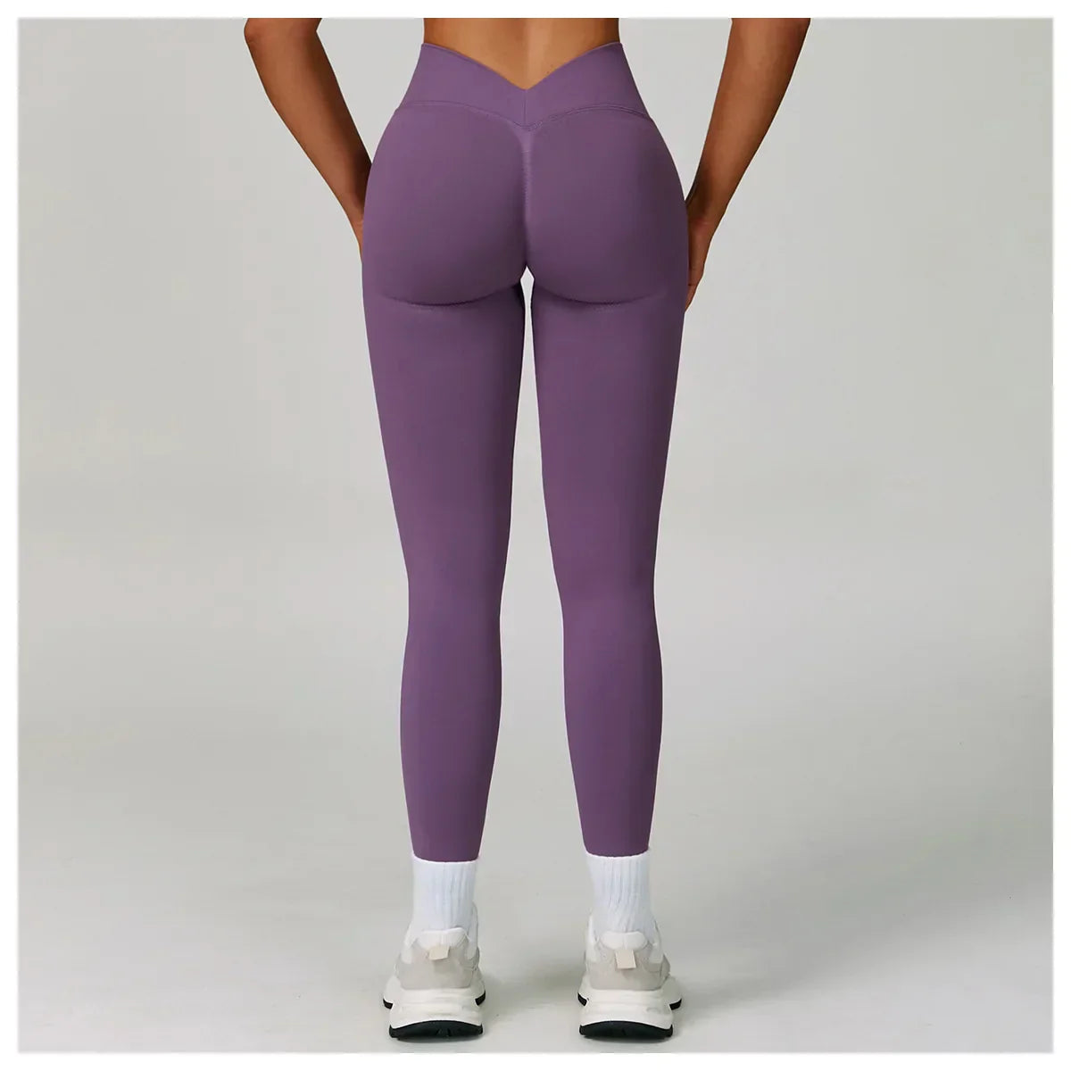 Seamless Butt-Lifting Leggings - High-Waist Stretch Yoga Pants