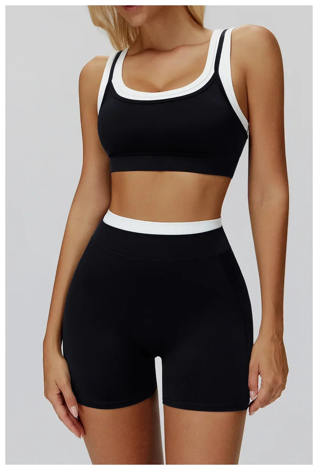 Shockproof Push-Up Sports Bra - Breathable Running Vest