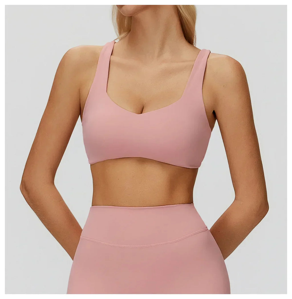 Backless Sports Bra - Women's Yoga & Gym Bra