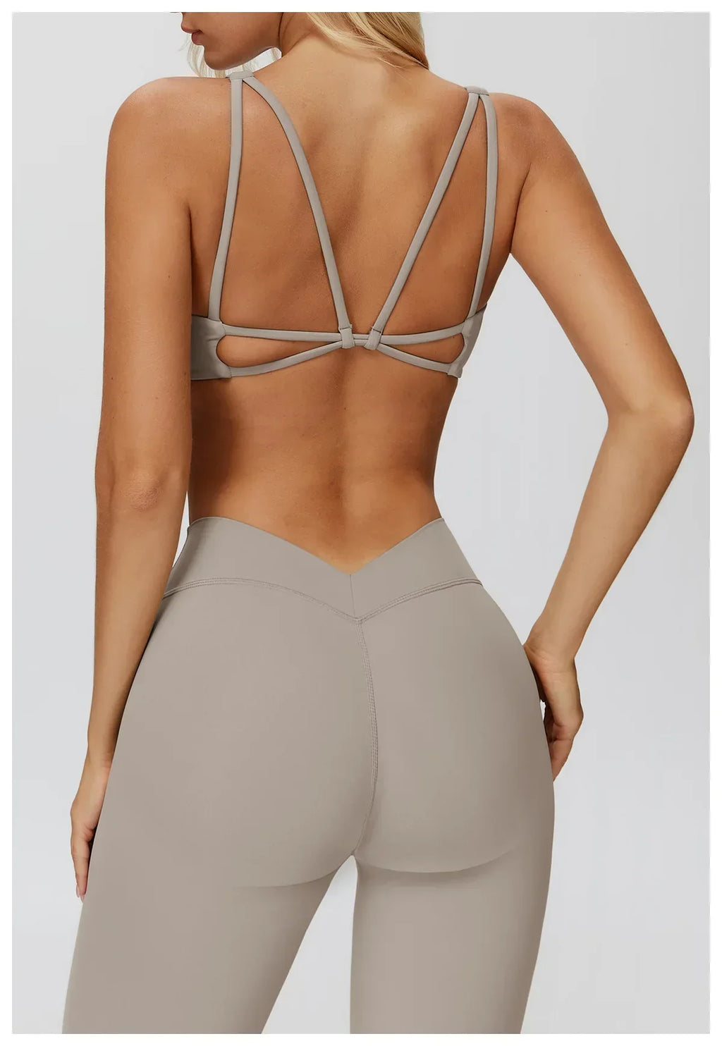 Backless Sports Bra - Women's Yoga & Gym Bra
