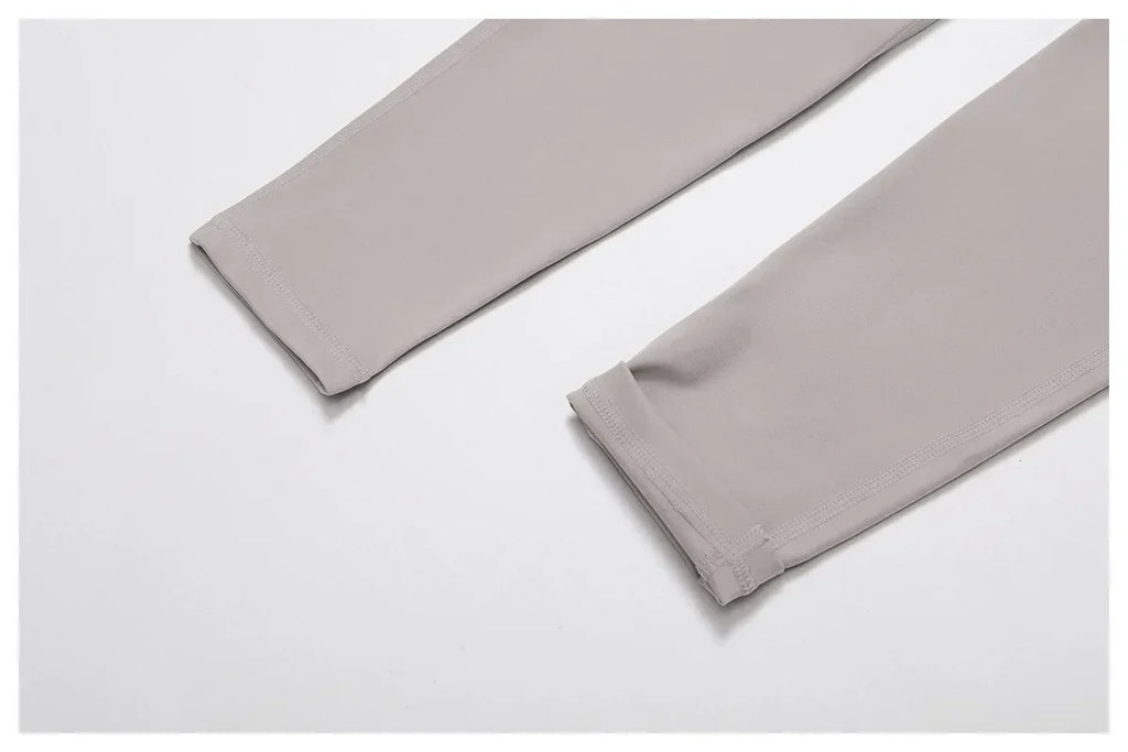 High-Waist Yoga Leggings - Breathable Running Tights