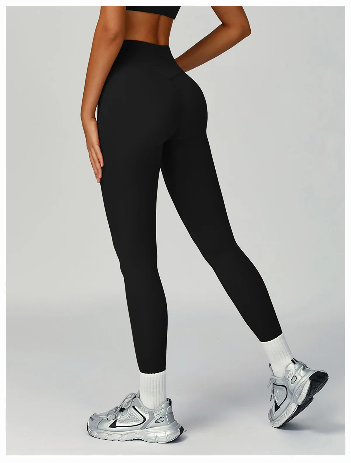 Seamless Stretch Leggings - High-Waist Butt-Lifting Yoga Pants