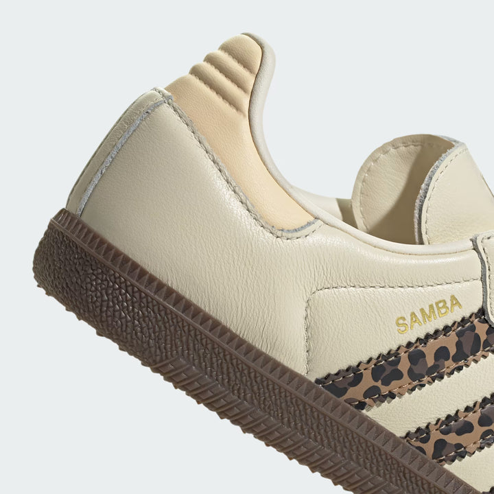 Adidas Samba OG GS Leopard Cream White – Women's Sneakers