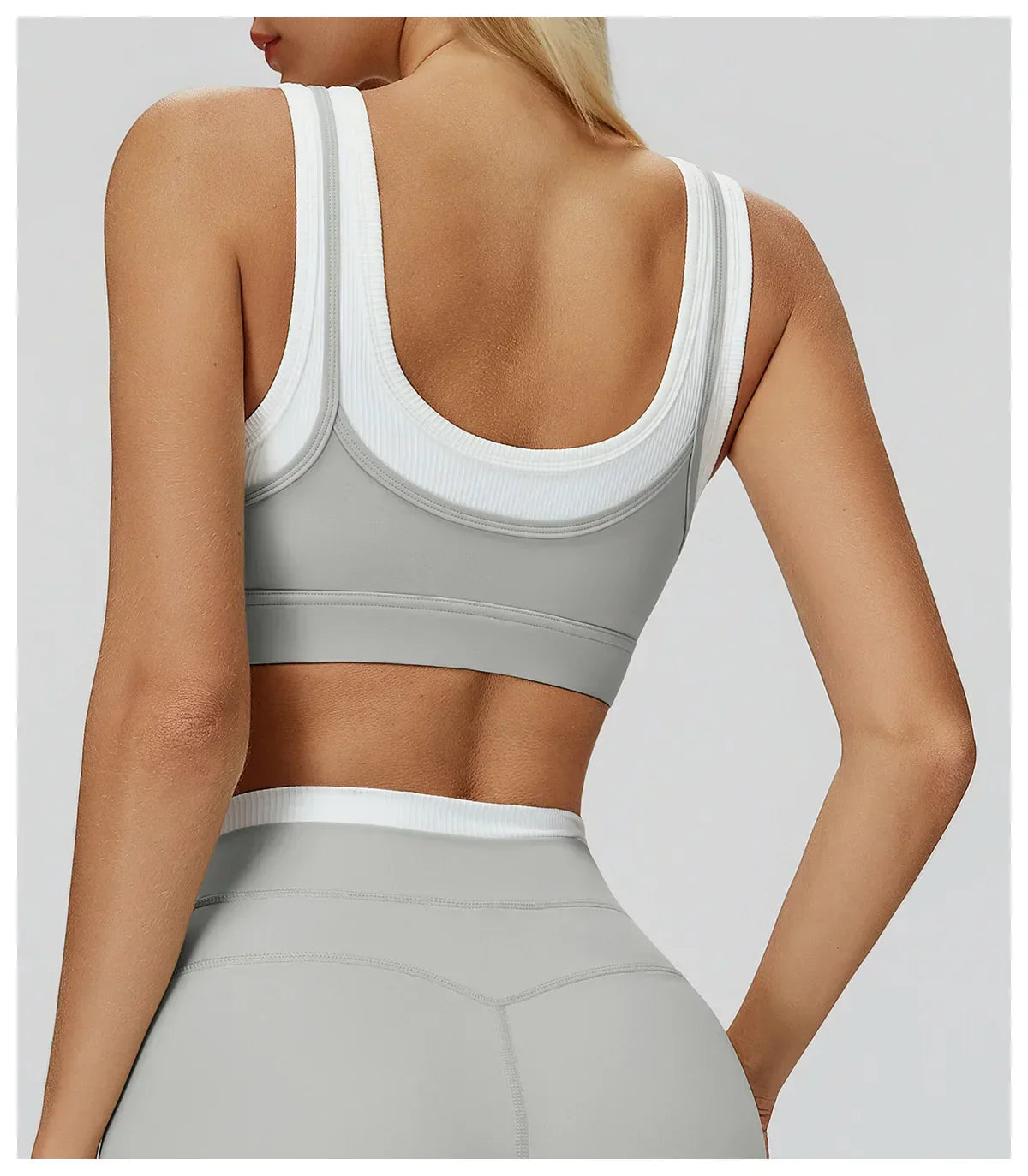 Shockproof Push-Up Sports Bra - Breathable Running Vest