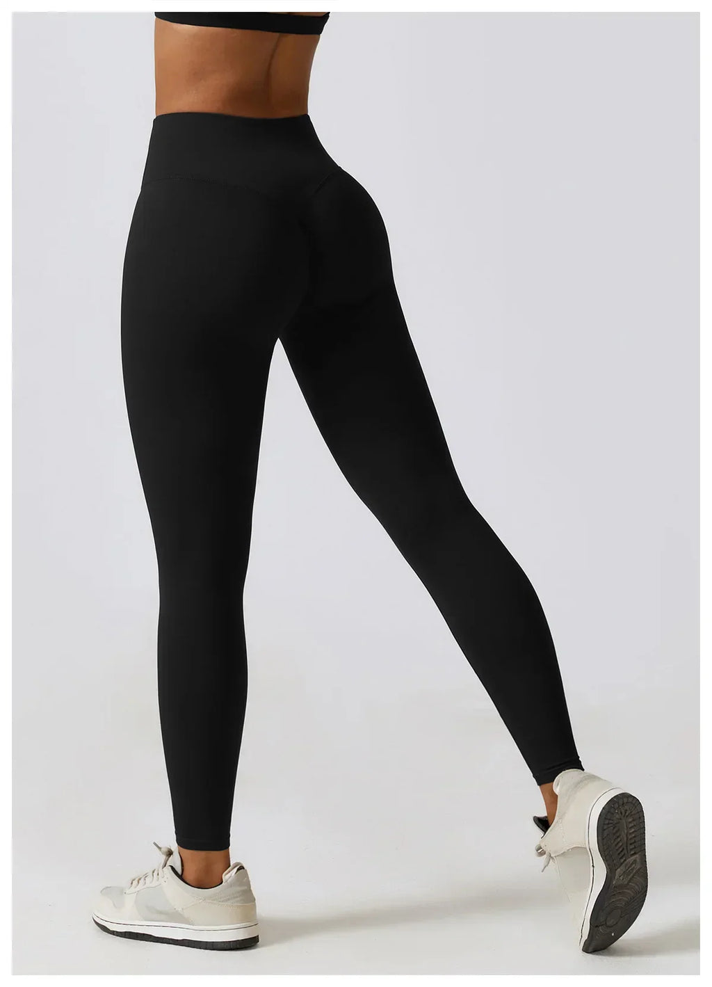2/3-Piece Activewear Set - Leggings, Bra & Long Sleeve Top