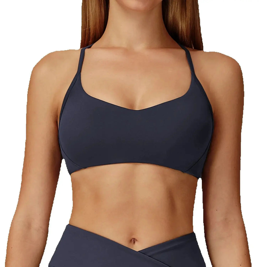 Padded Push-Up Sports Bra - Women's Running Vest
