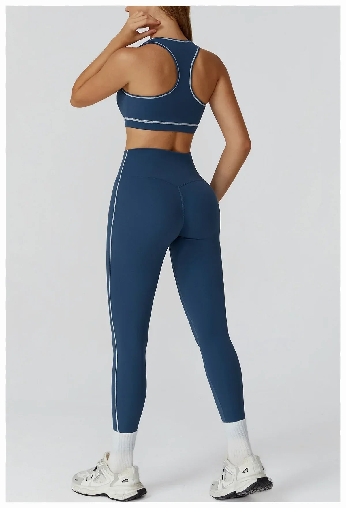High-Waist Breathable Leggings - Women's Yoga & Running Tights