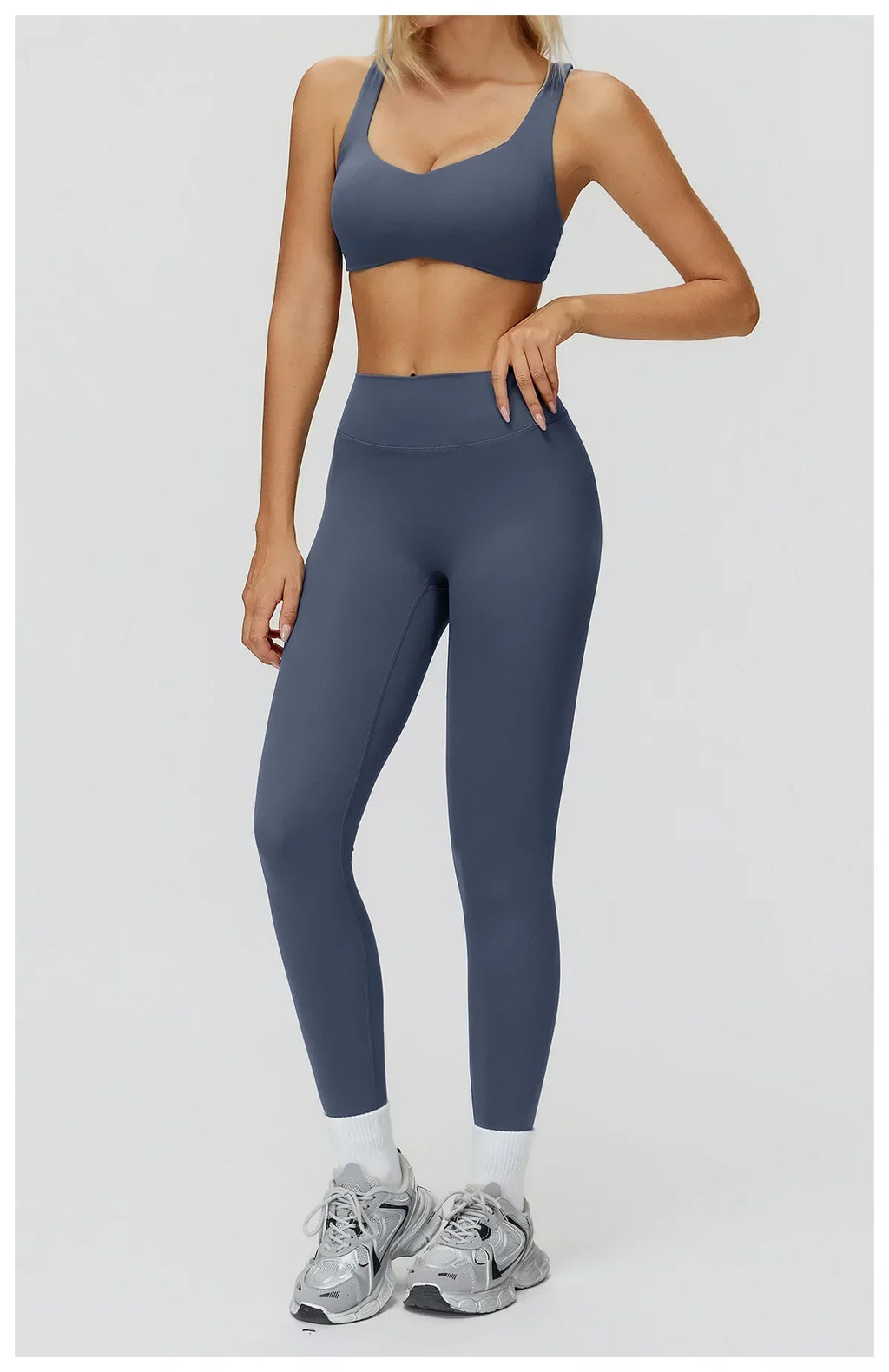 2-Piece Yoga Set - Women's Gym & Running Sportswear