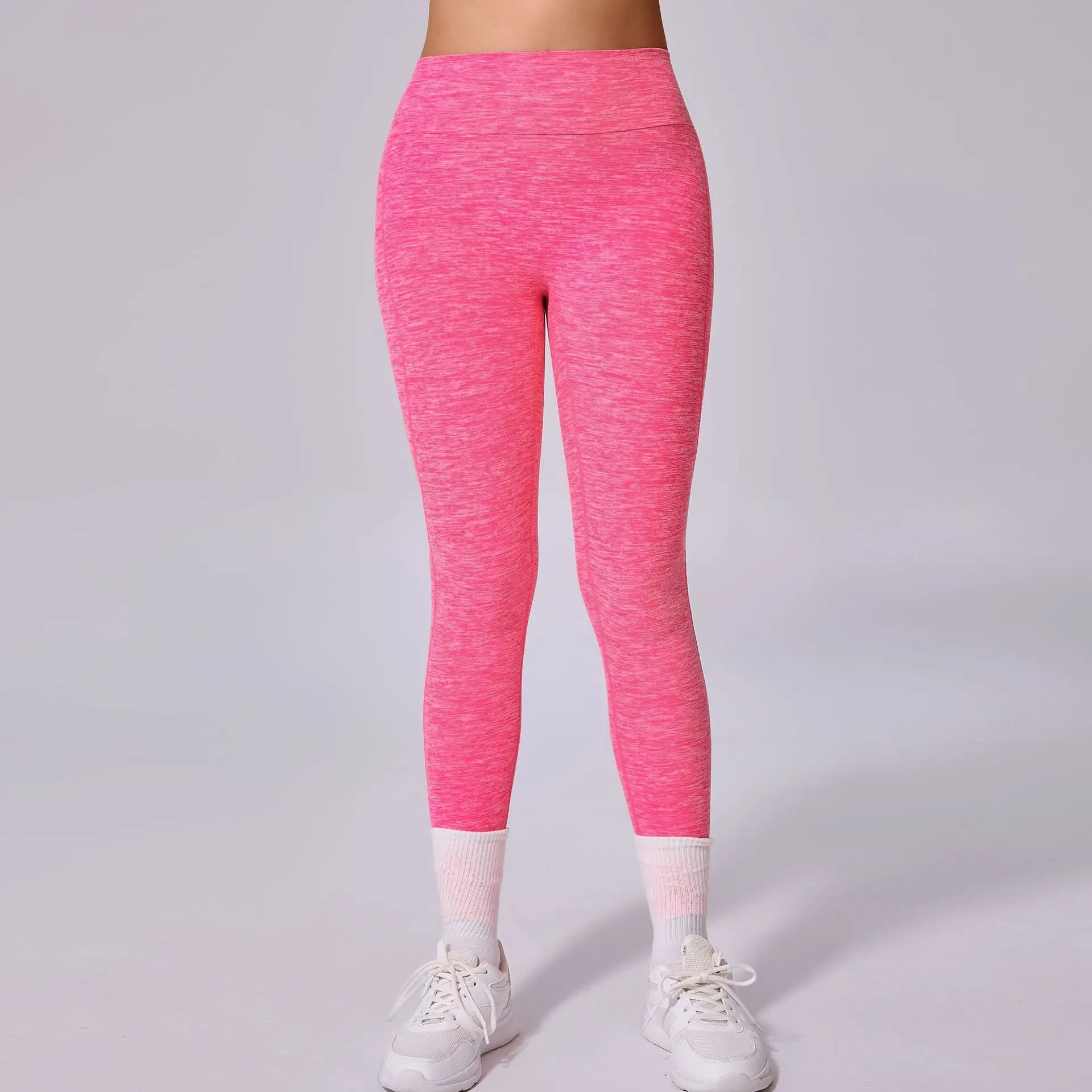Breathable High-Waist Leggings - Women's Yoga & Running Tights