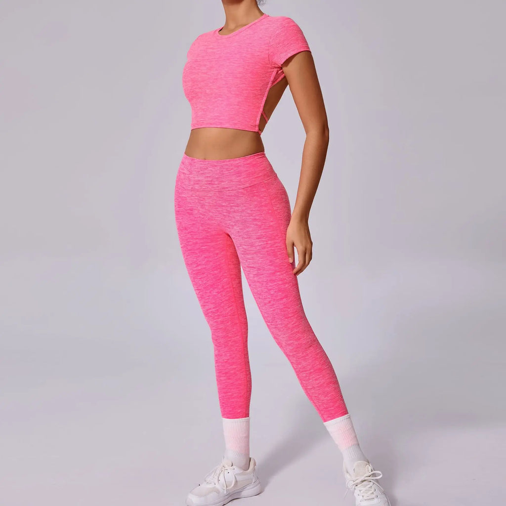 Breathable High-Waist Leggings - Women's Yoga & Running Tights