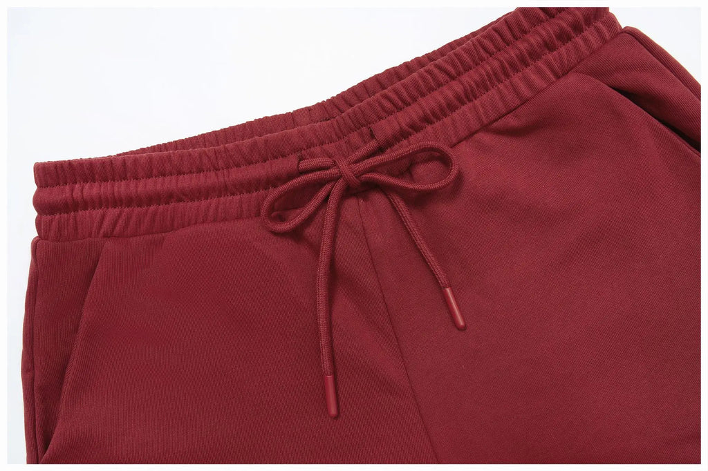 2-Piece Hoodie & Shorts Set - Women's Winter Sportswear