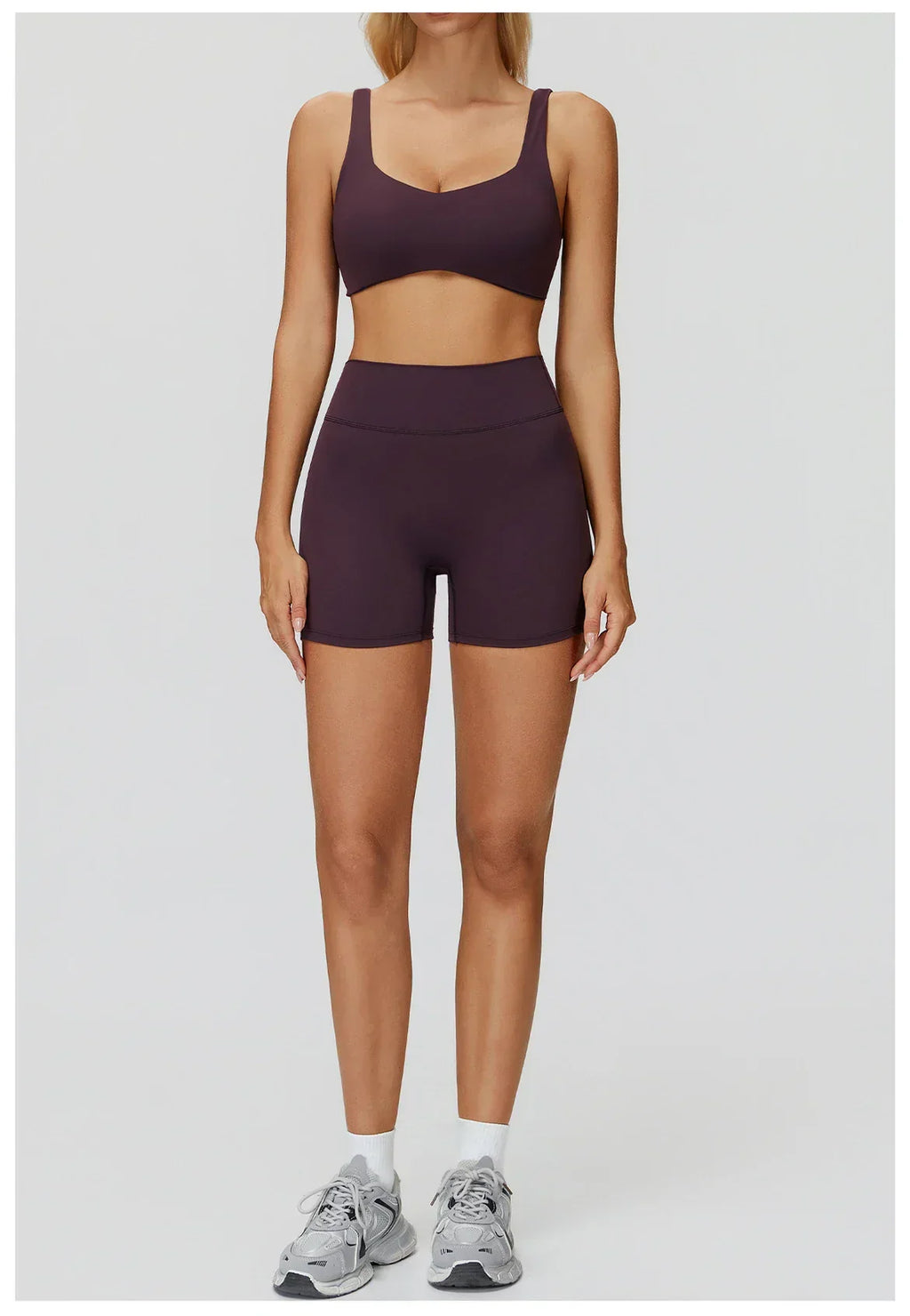 2-Piece Yoga Set - Women's Gym & Running Sportswear