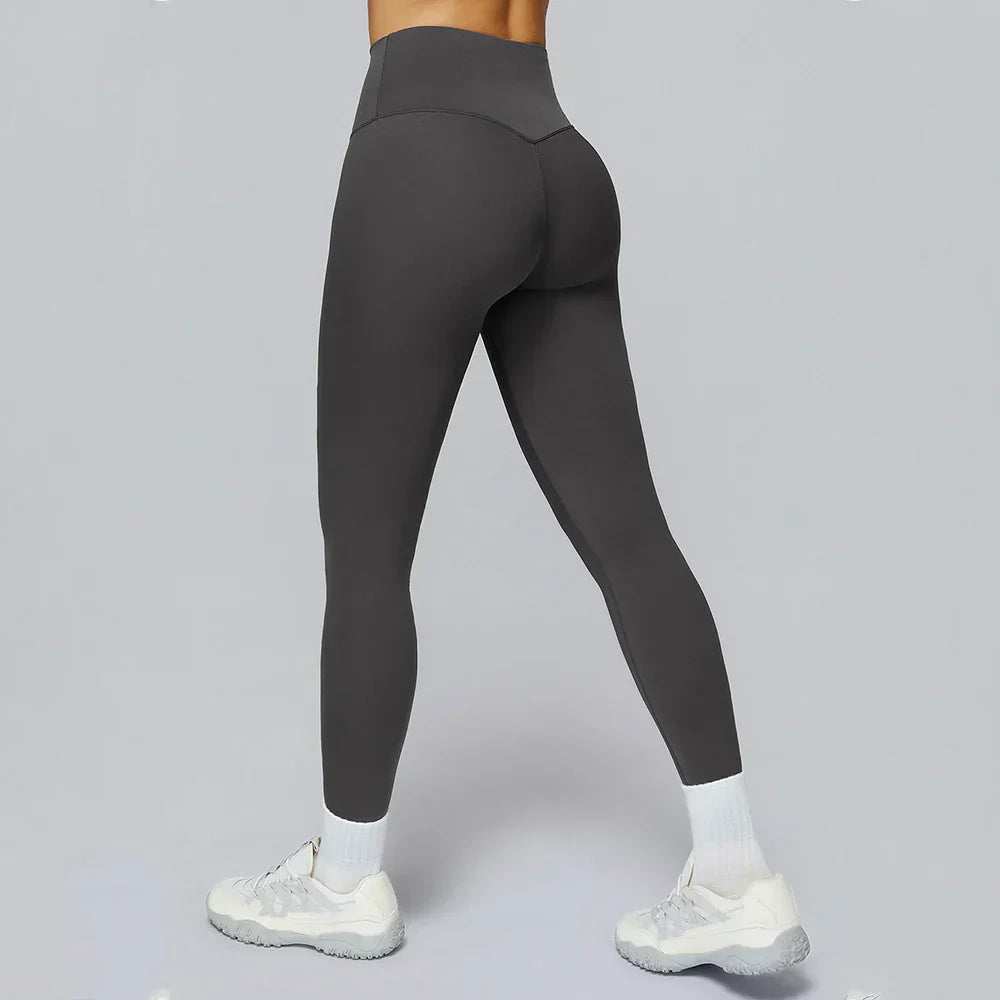 Push-Up High-Waist Leggings - Breathable Yoga & Cycling Tights