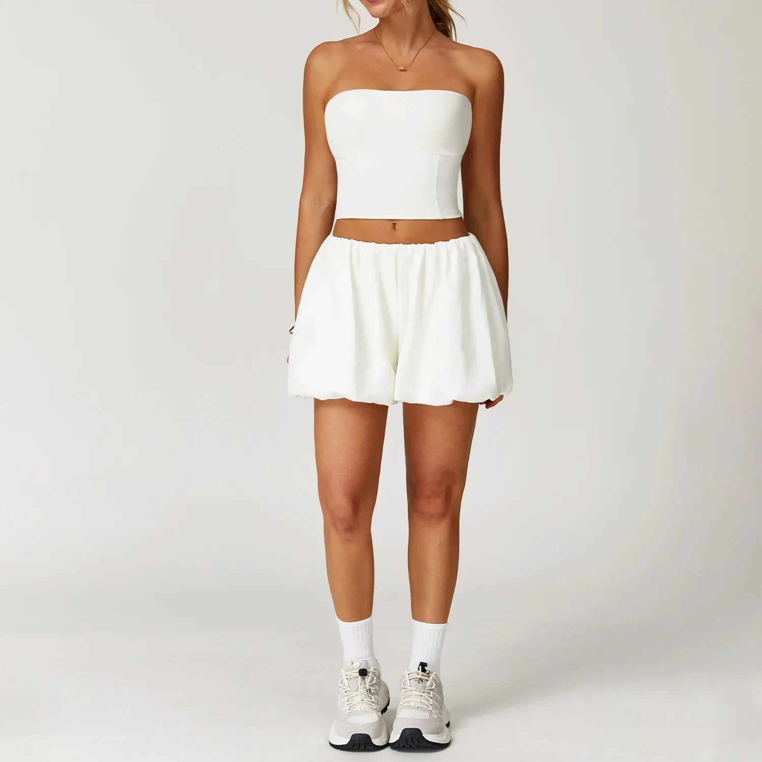 2/3-Piece Yoga Set - Jacket, Bra & Shorts Tracksuit