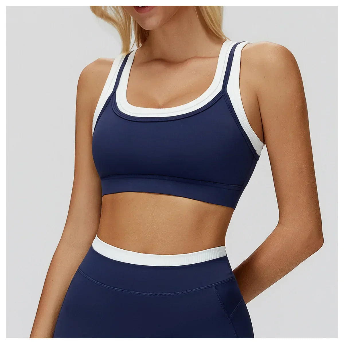 Shockproof Push-Up Sports Bra - Breathable Running Vest