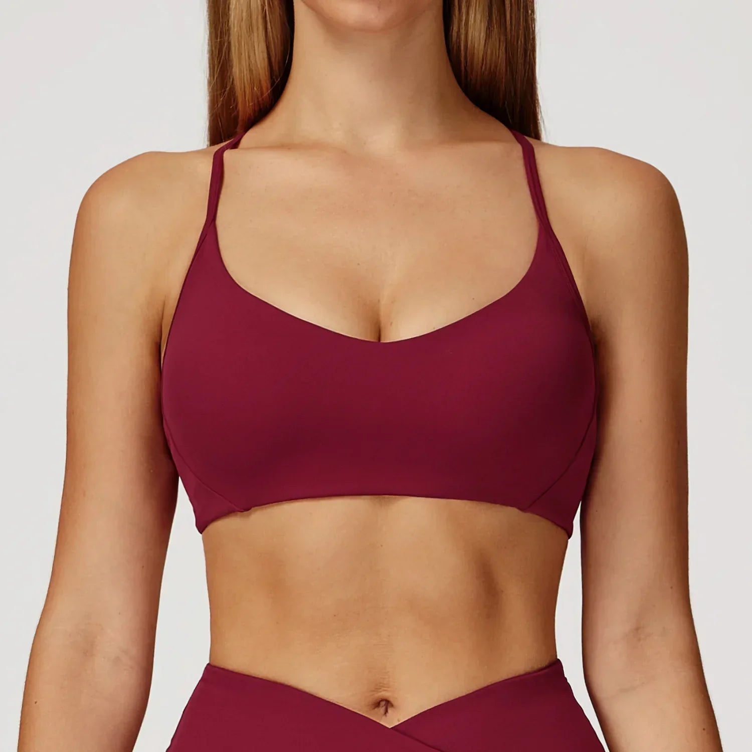 Padded Push-Up Sports Bra - Women's Running Vest