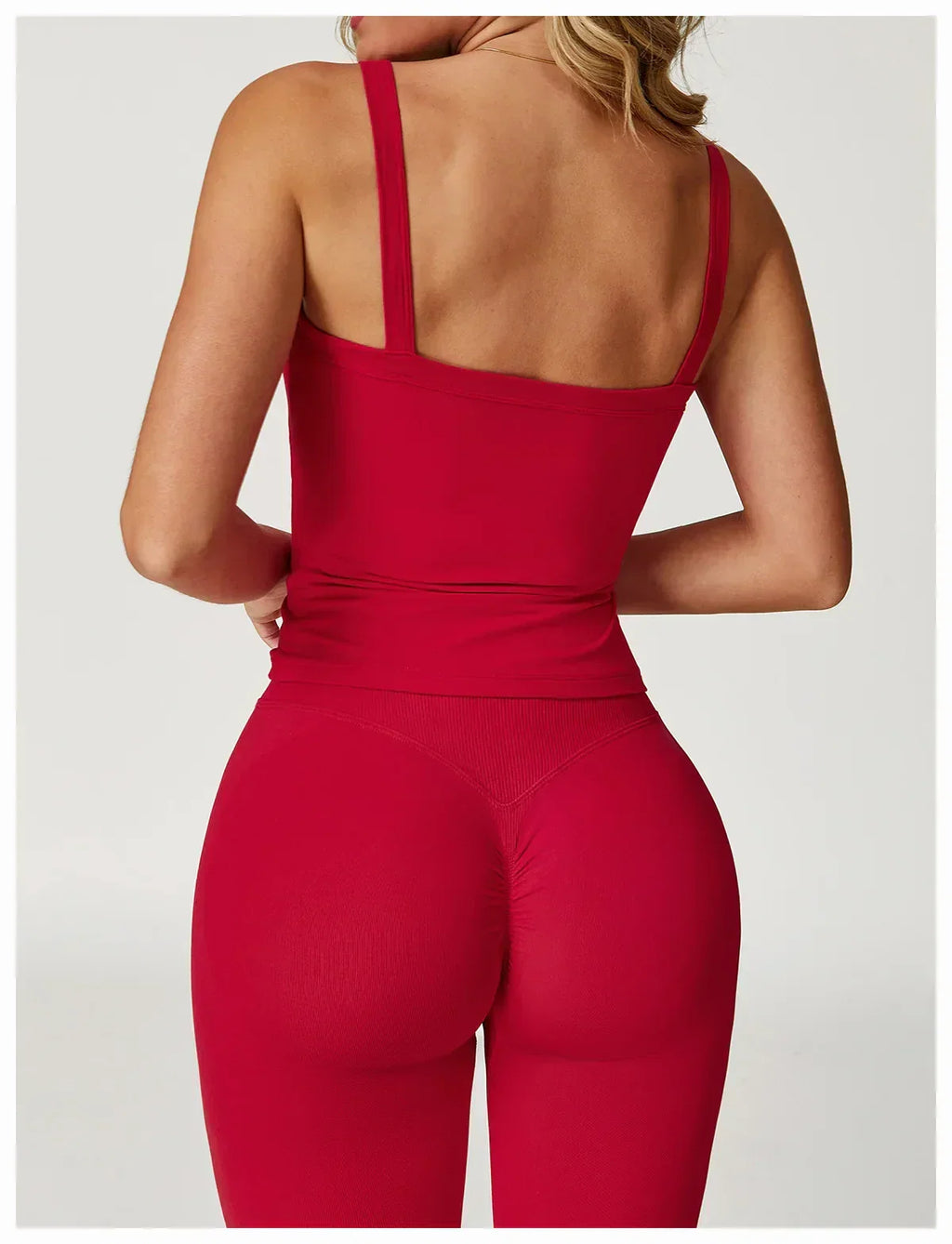 High-Impact Shockproof Sports Bra - Push-Up Crop Top
