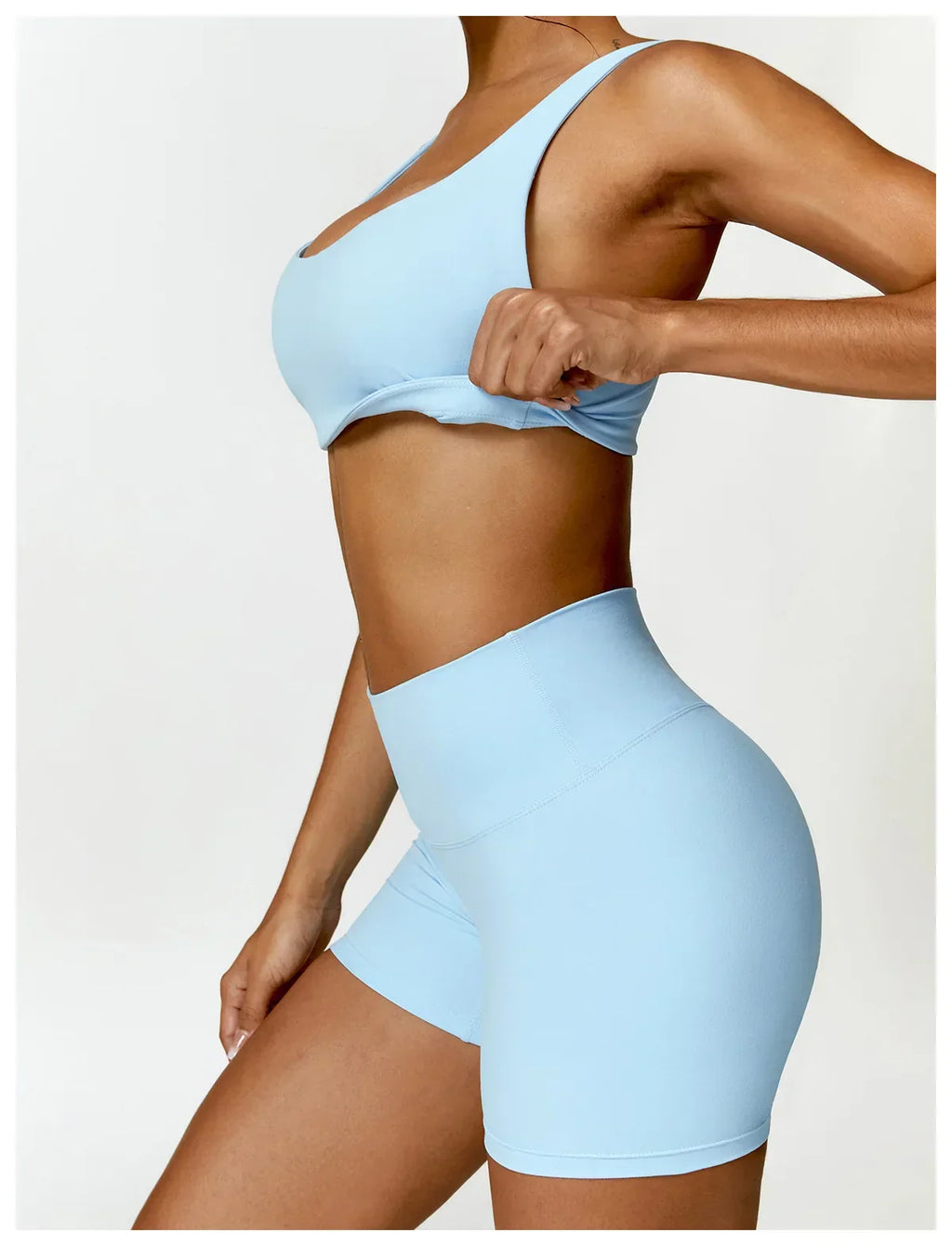 2-Piece Legging & Long Sleeve Set - Women's Yoga Tracksuit