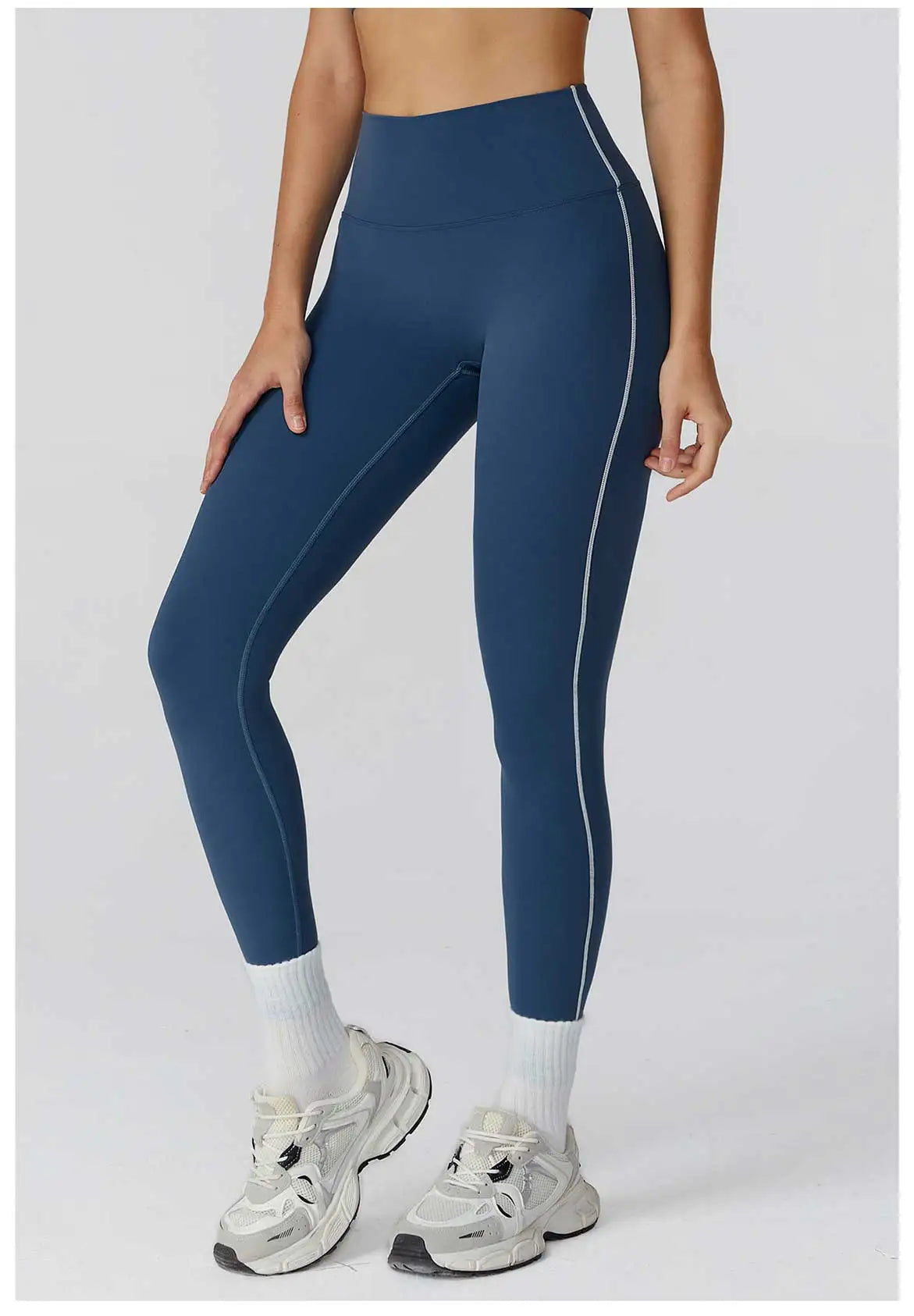 High-Waist Breathable Leggings - Women's Yoga & Running Tights