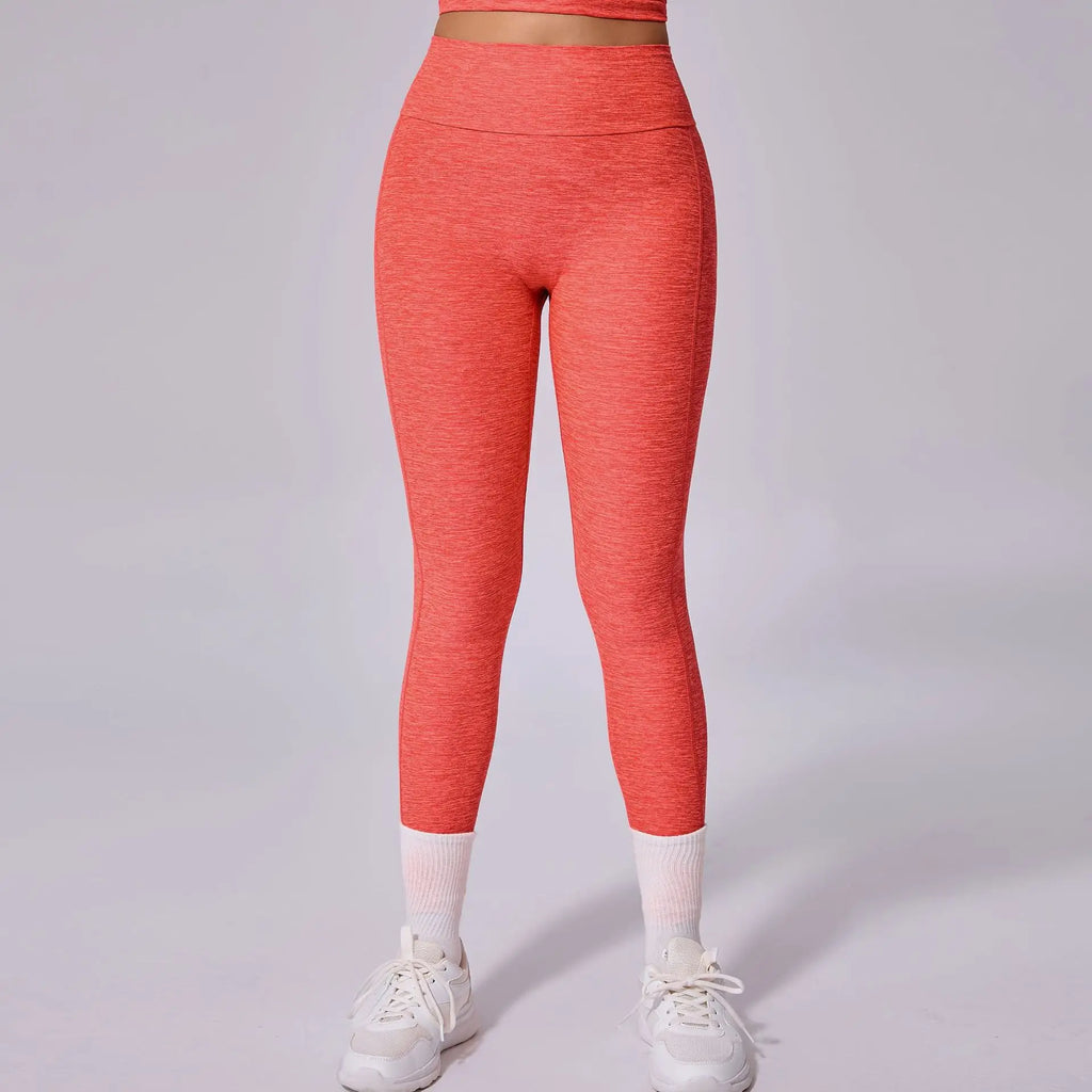 Breathable High-Waist Leggings - Women's Yoga & Running Tights
