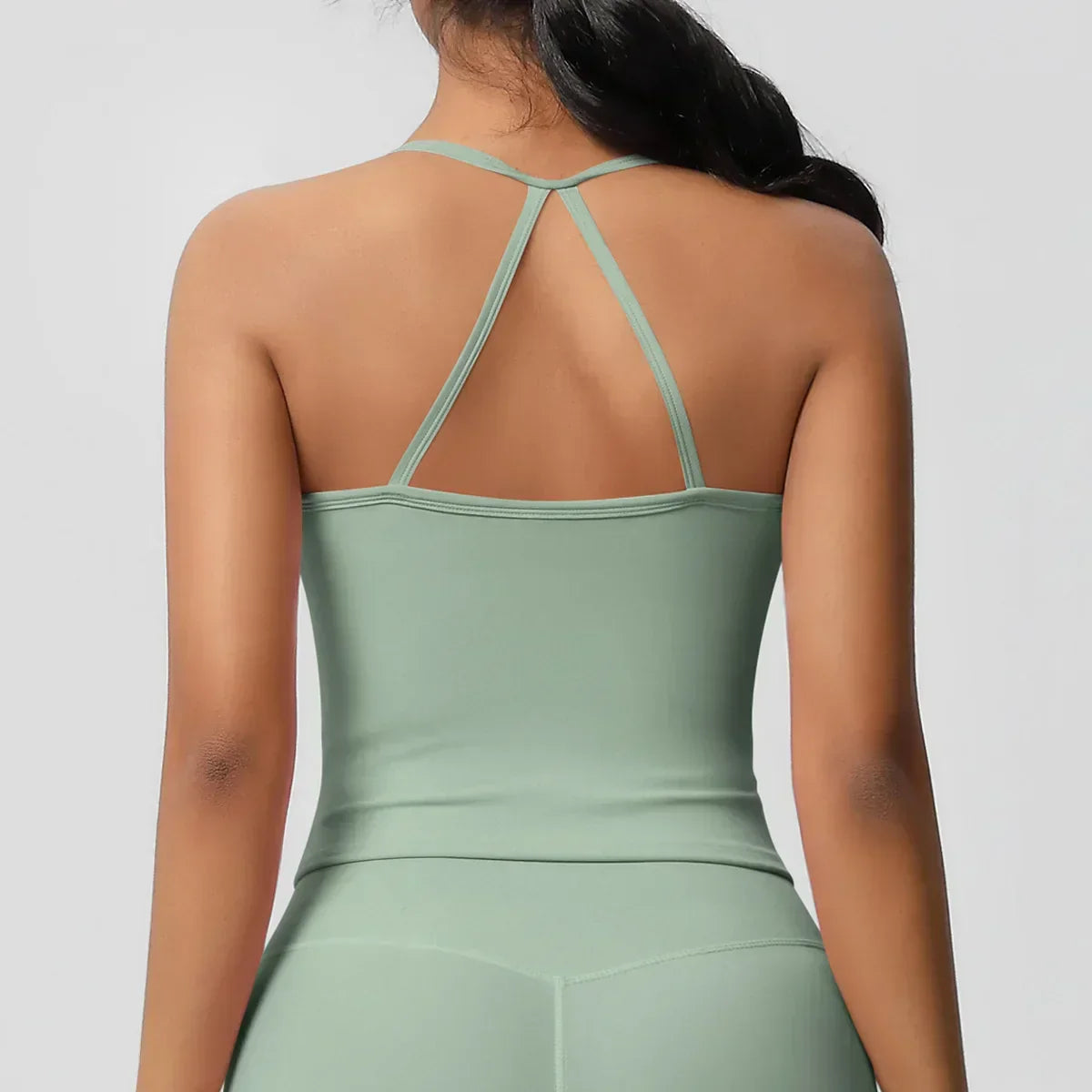 Push-Up Bralette Tank - Women's Training & Running Sports Bra