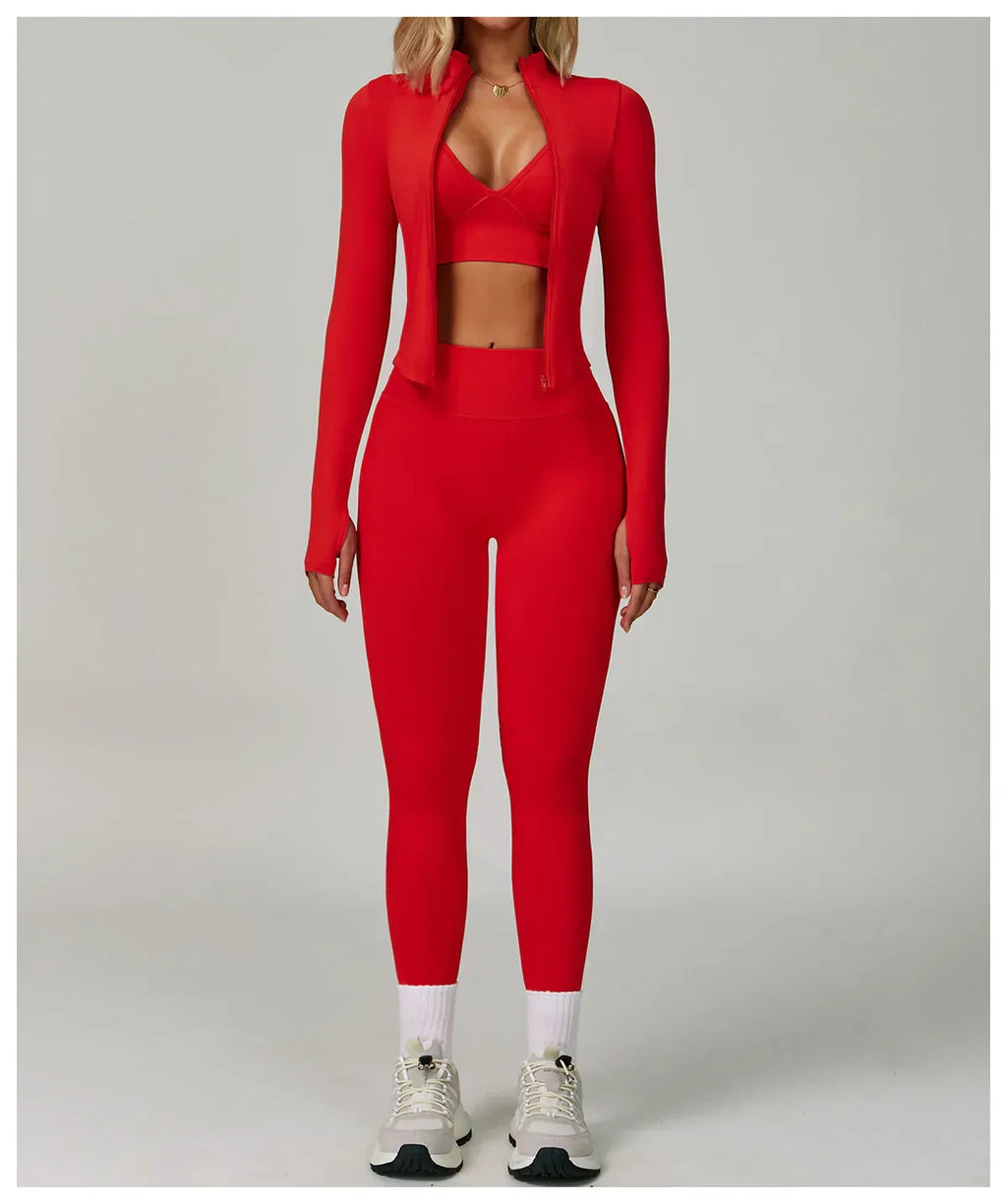 Seamless Butt-Lifting Leggings - High-Waist Stretch Yoga Pants