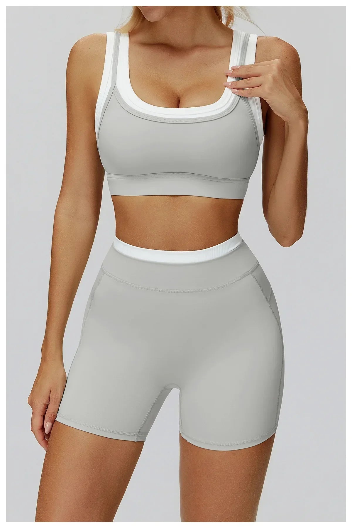 Shockproof Push-Up Sports Bra - Breathable Running Vest