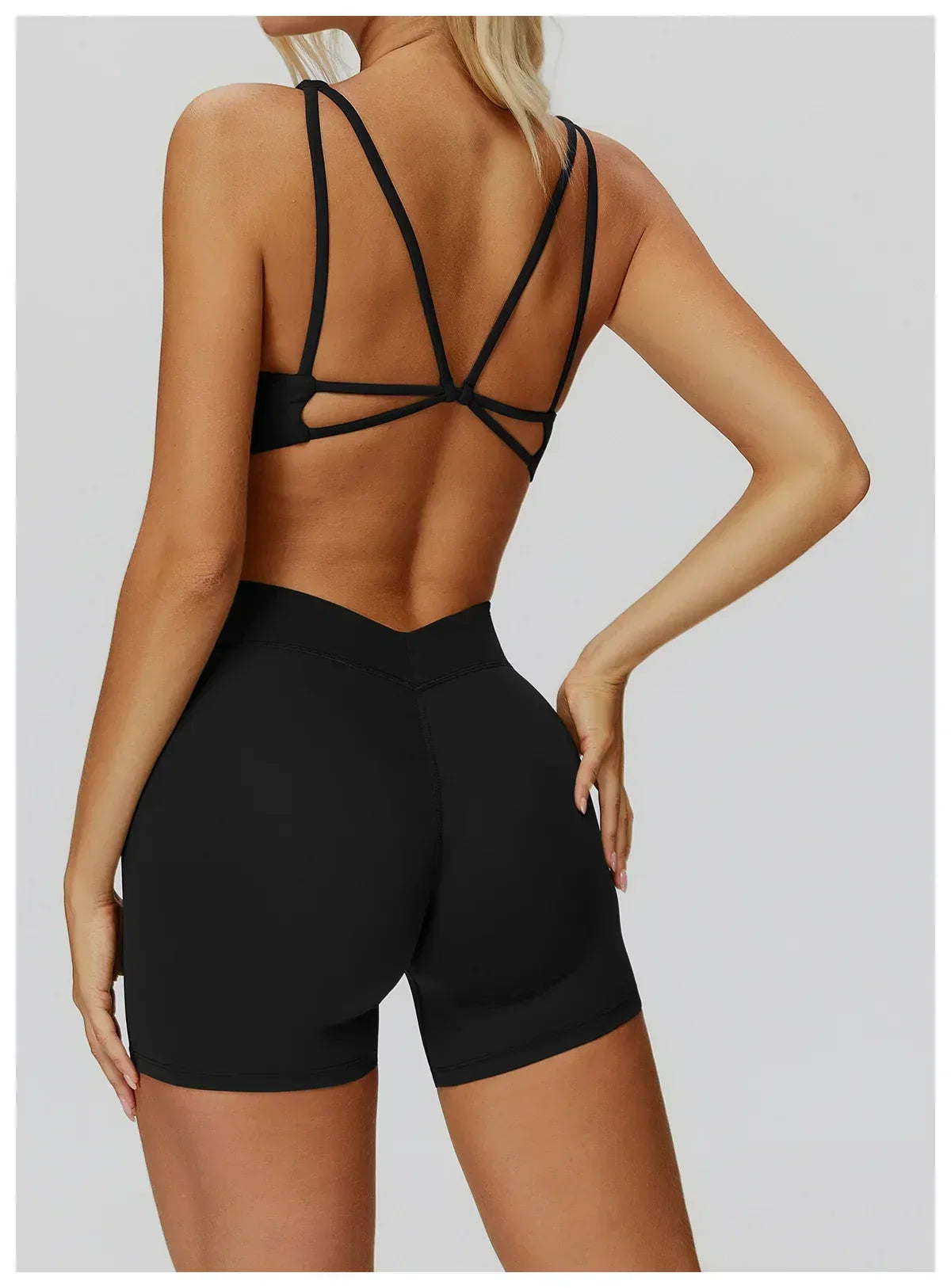 Backless Sports Bra - Women's Yoga & Gym Bra