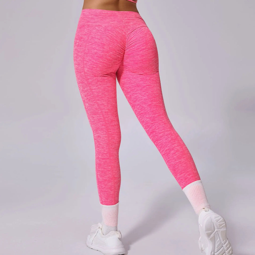 Breathable High-Waist Leggings - Women's Yoga & Running Tights