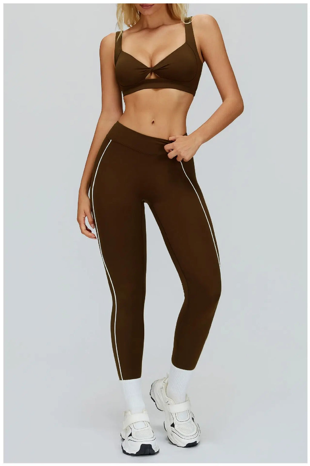 Backless Push-Up Sports Bra - Women's Athletic Crop Top