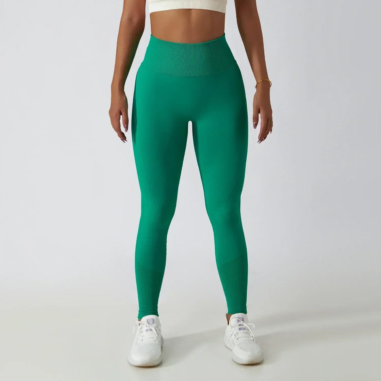 Seamless Scrunch-Butt Leggings - High-Waist Push-Up Yoga Pants