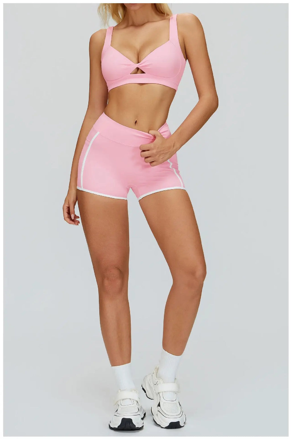 Backless Push-Up Sports Bra - Women's Athletic Crop Top