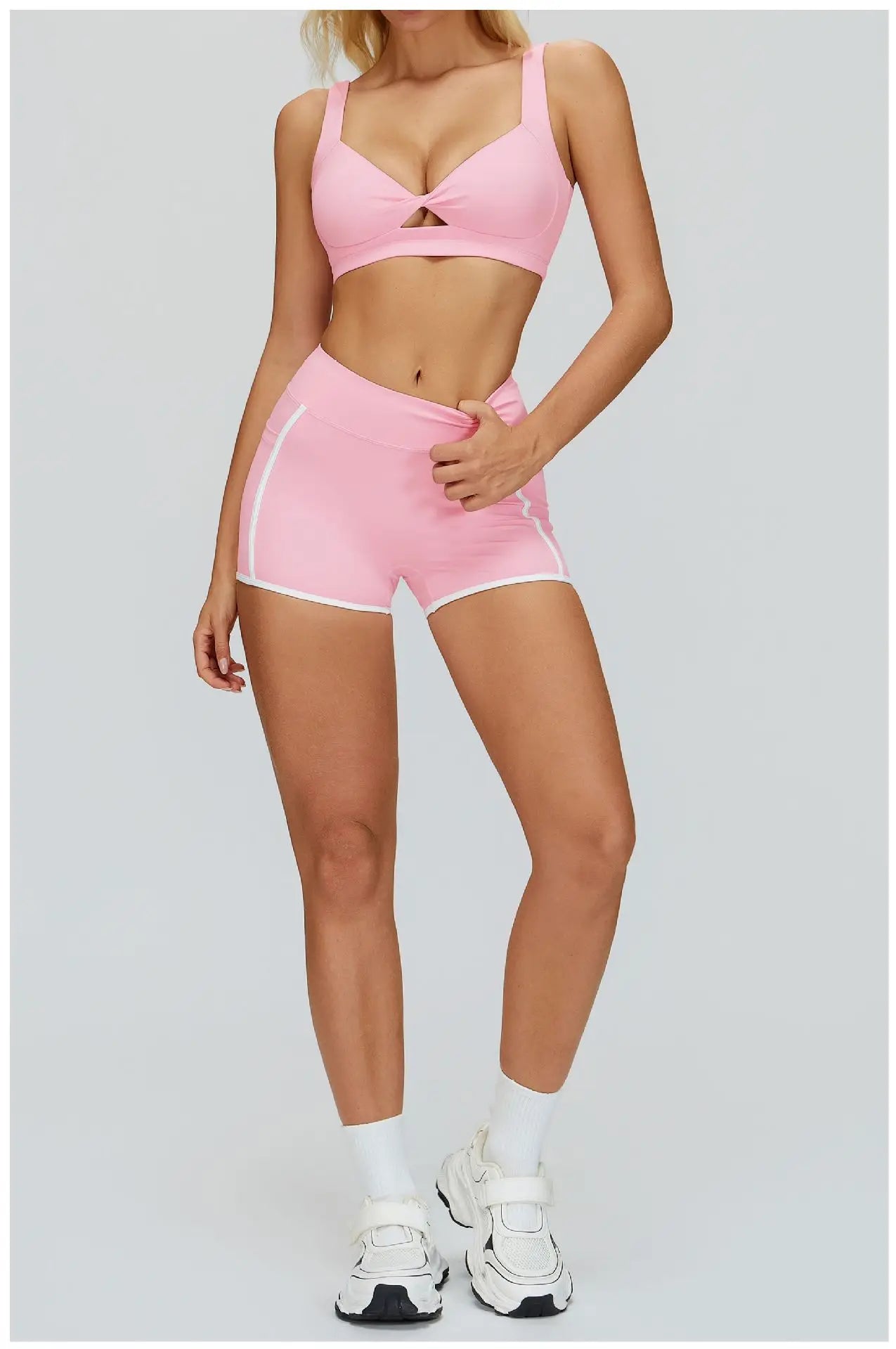 Backless Push-Up Sports Bra - Women's Athletic Crop Top