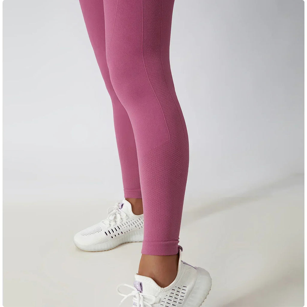 Seamless Scrunch-Butt Leggings - High-Waist Push-Up Yoga Pants