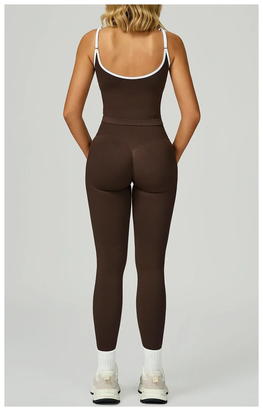 Seamless Padded Fitness Vest - Shockproof Pilates Bra