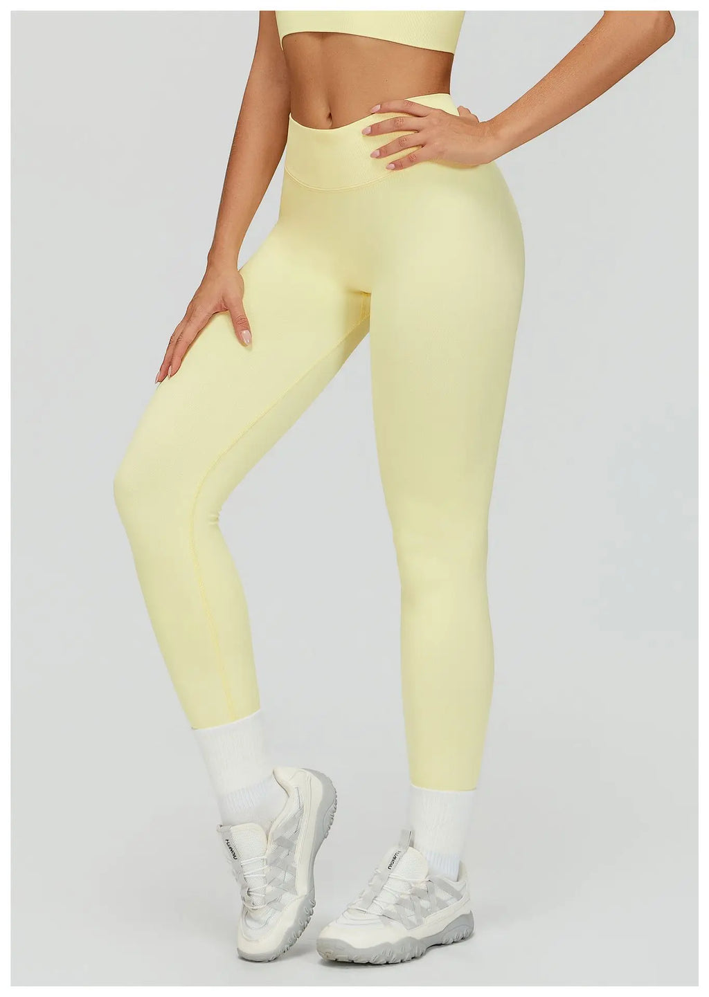 Seamless Butt-Lifting Leggings - High-Waist Stretch Yoga Pants
