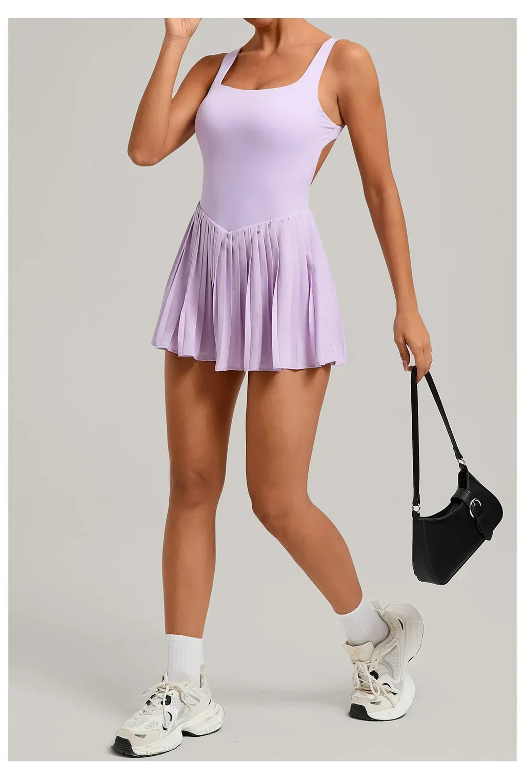 Quick-Dry Yoga Romper - Women's Push-Up Fitness Jumpsuit