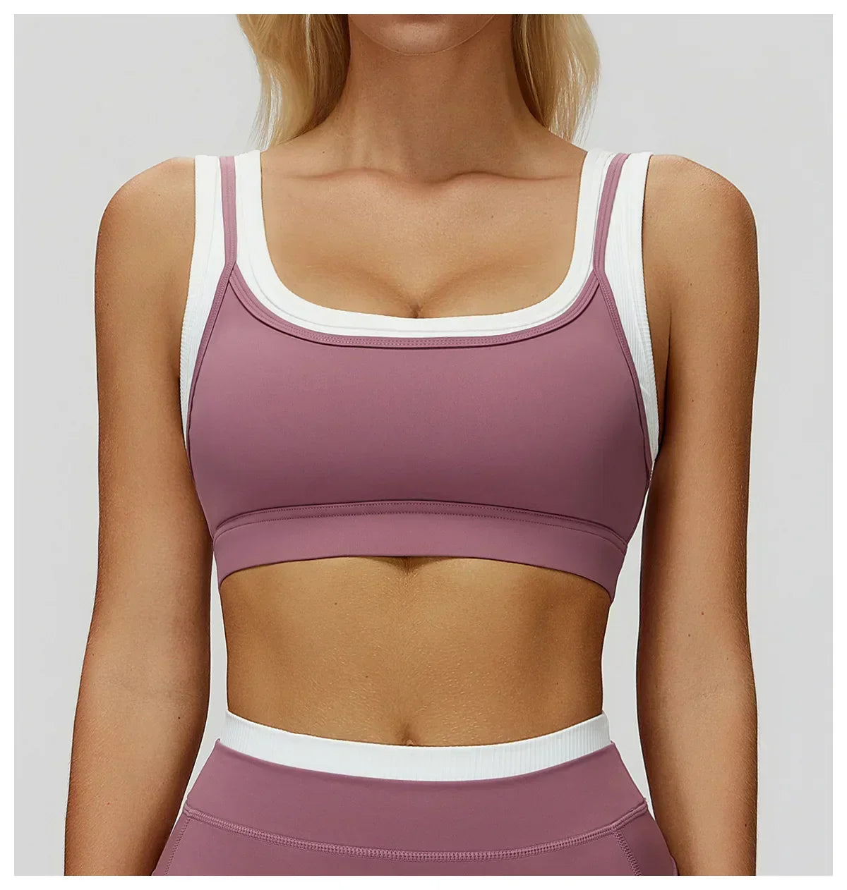 Shockproof Push-Up Sports Bra - Breathable Running Vest