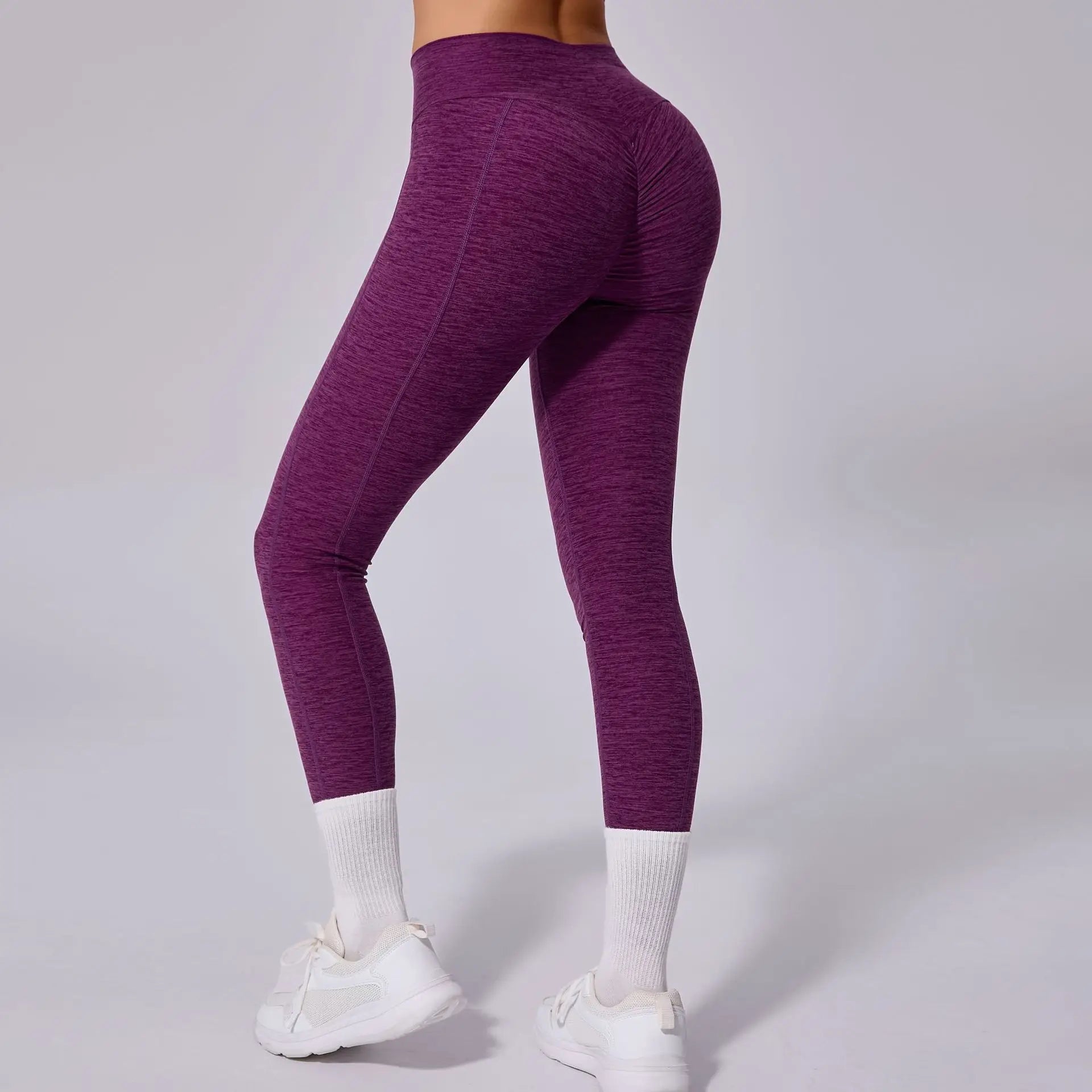 Breathable High-Waist Leggings - Women's Yoga & Running Tights