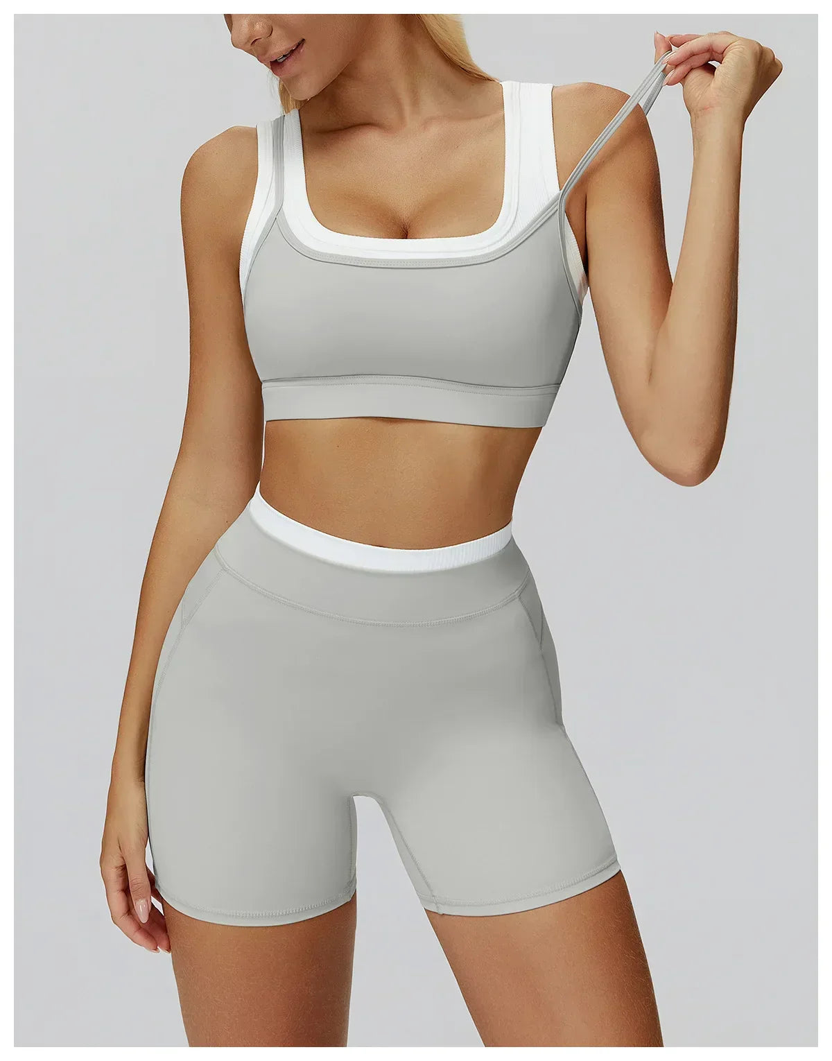 Shockproof Push-Up Sports Bra - Breathable Running Vest